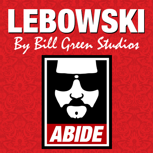 The Big Lebowski By Bill Green Studios regulation size bowling pin The ...