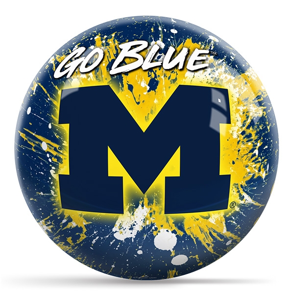 Michigan Paint Splash Ball